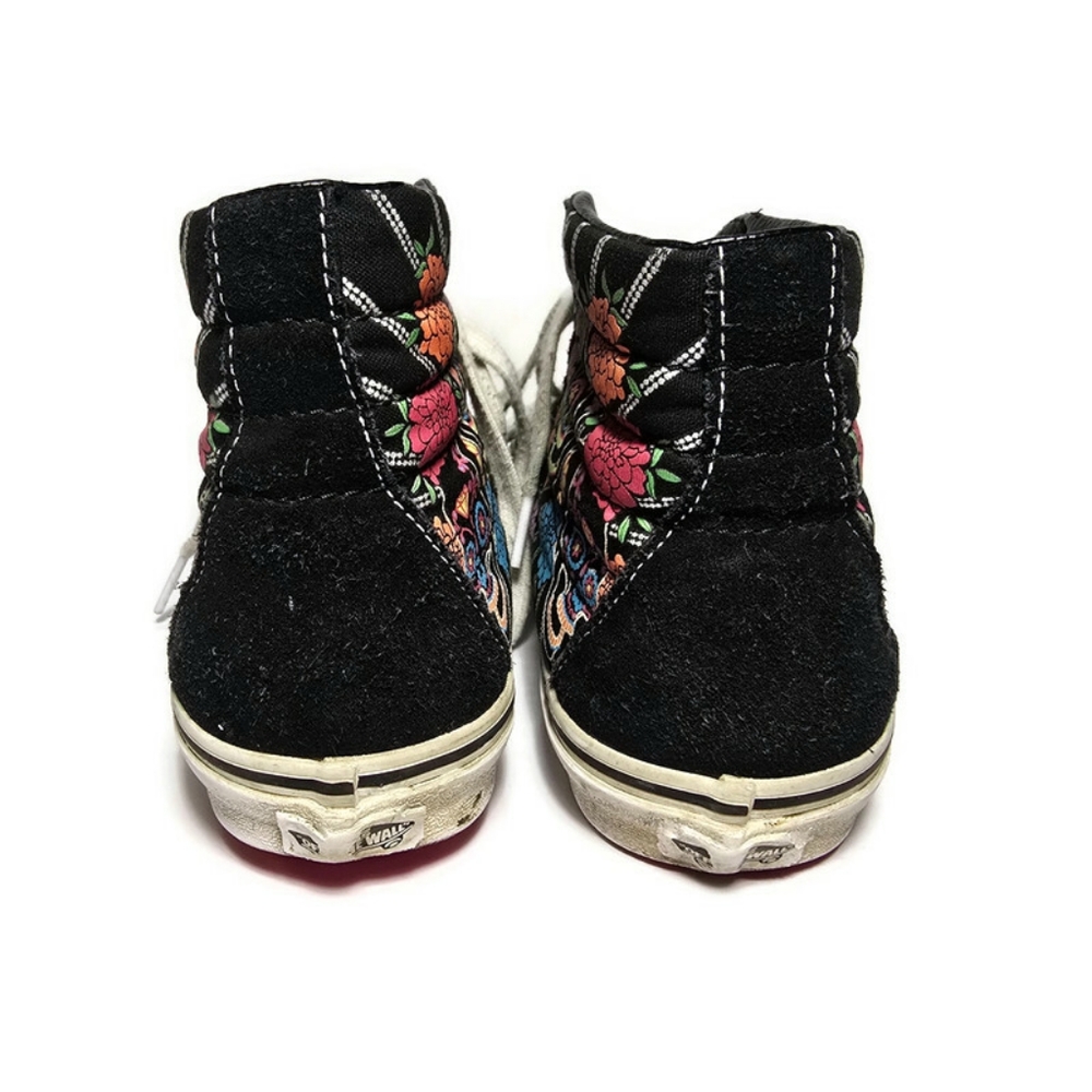 Vans Unisex Sk8-Hi Dia De Los Muertos Day of the Dead Glow in the Dark, - Picture 4 of 16